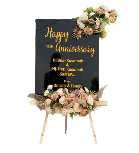 Papan Bunga Akrilik Sipirok